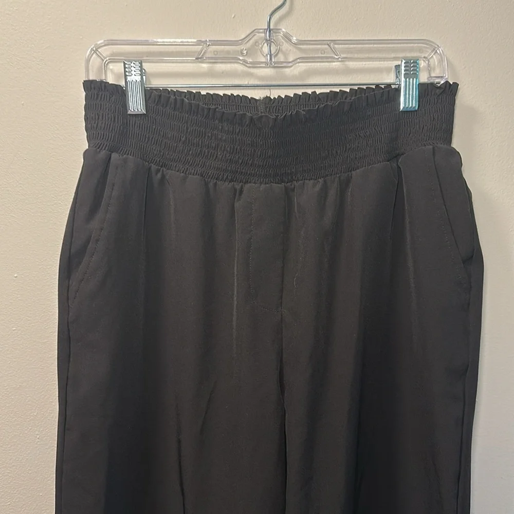 Calvin Klein Women’s Black Modern Structure Jogger Pants Size‎ M